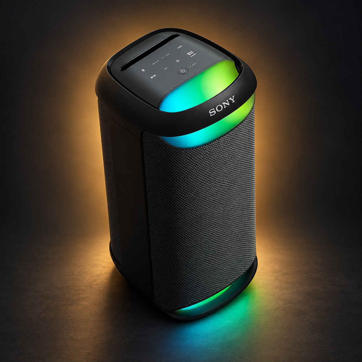 Enceinte Sony lumineuse disponible à la location